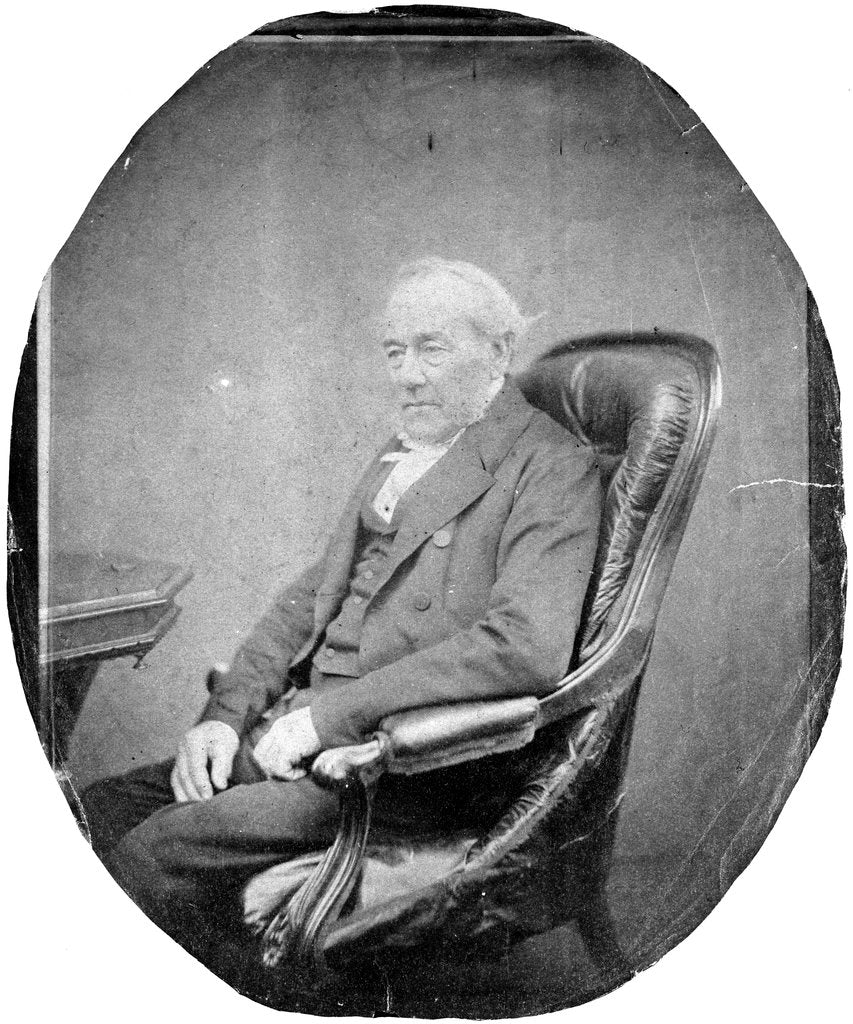 Detail of Reverend George Fisher (1794-1873) by unknown
