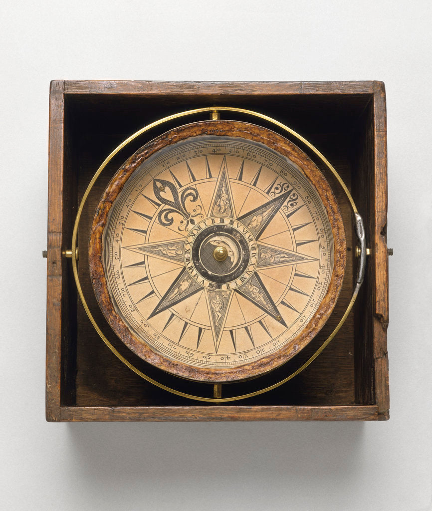 Detail of Mariner's compass by Jonathan Eade