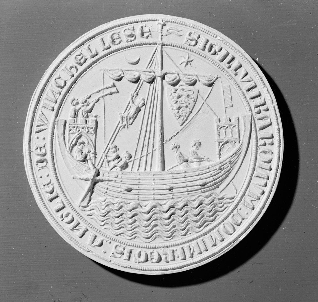 Detail of Second seal of the corporation of Winchelsea by unknown