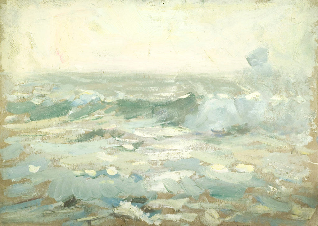Detail of Seascape, Jersey by John Everett