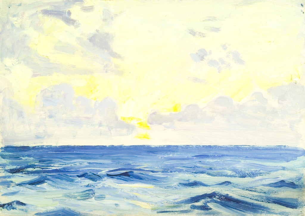 Detail of Seascape from the 'Suzanne' by John Everett