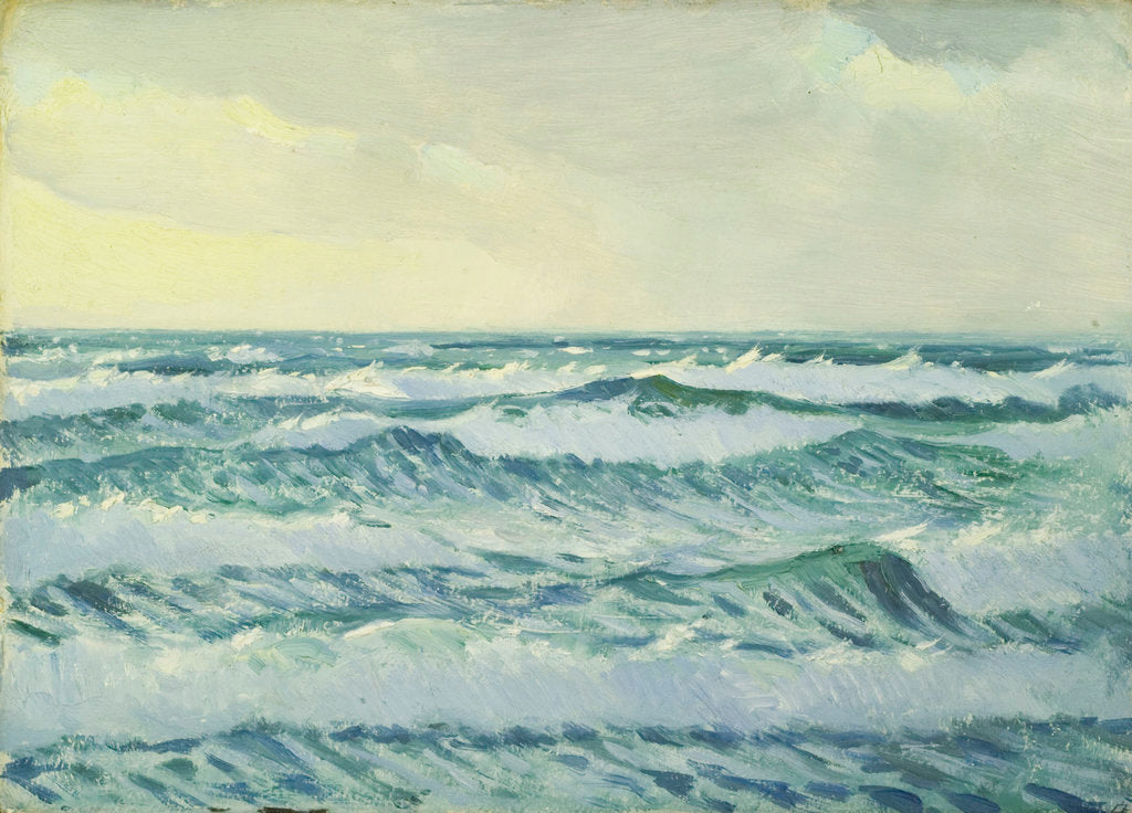 Detail of Seascape, Jersey by John Everett