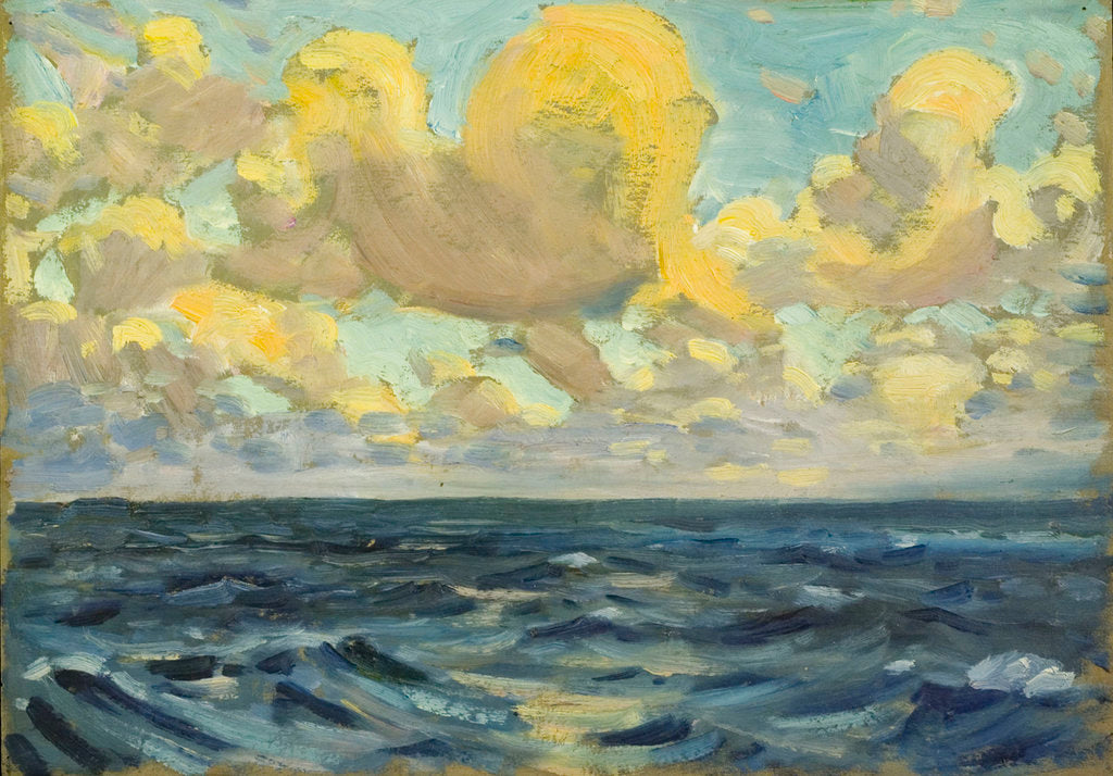 Detail of Seascape from the 'Suzanne' by John Everett