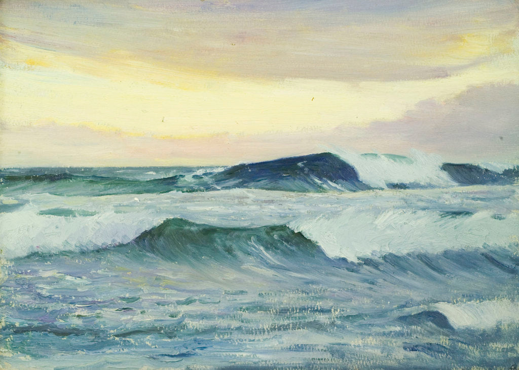 Detail of Seascape, Jersey by John Everett