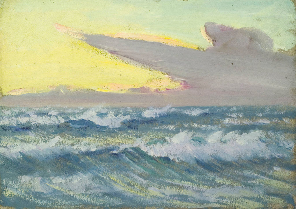 Detail of Seascape by John Everett
