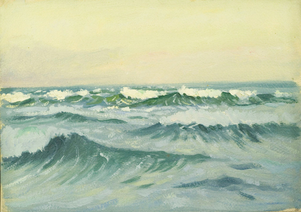 Detail of Seascape, Jersey by John Everett