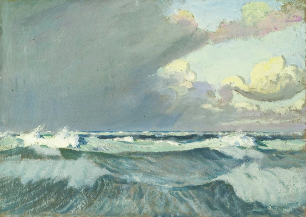 Detail of Seascape, Jersey by John Everett