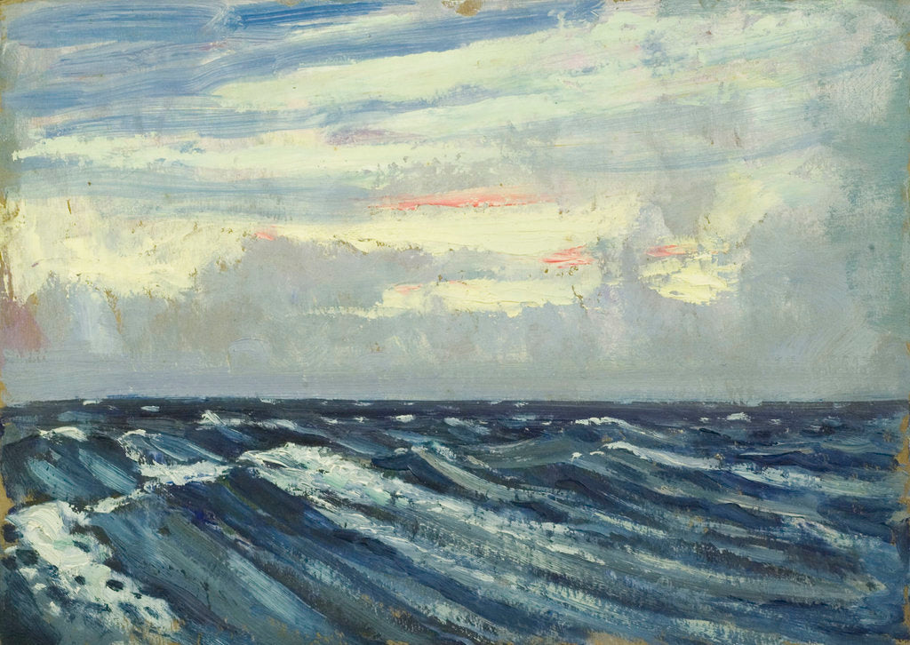 Detail of Seascape from the 'Umberleigh' by John Everett