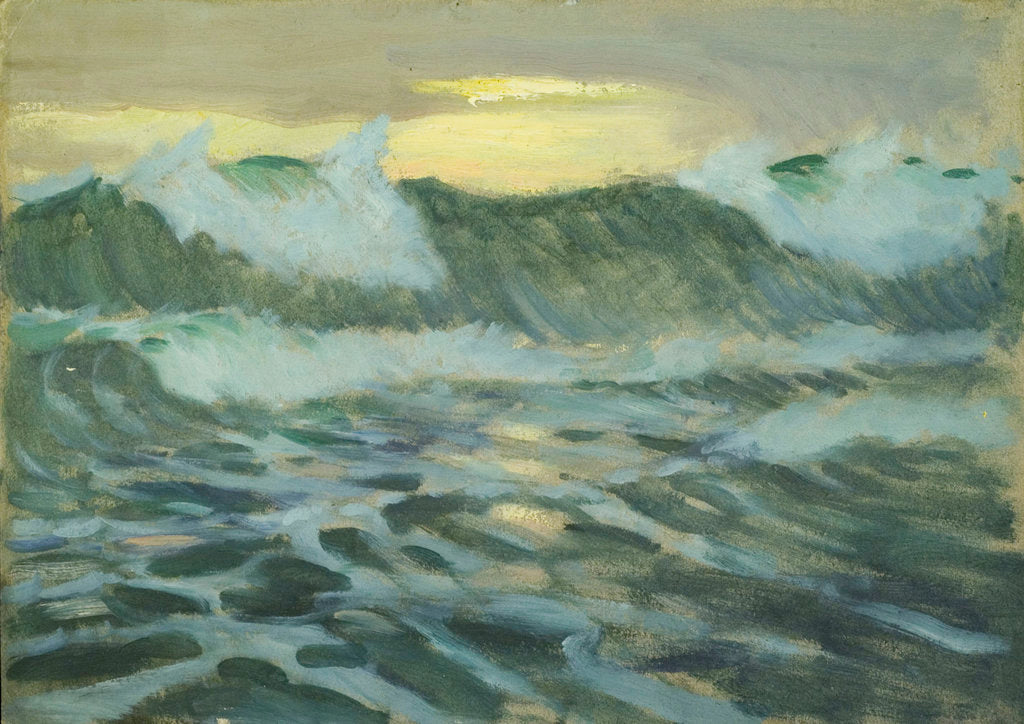 Detail of Le Croisic by John Everett