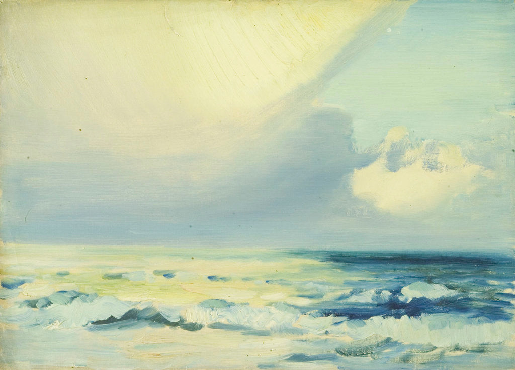 Detail of Le Croisic by John Everett