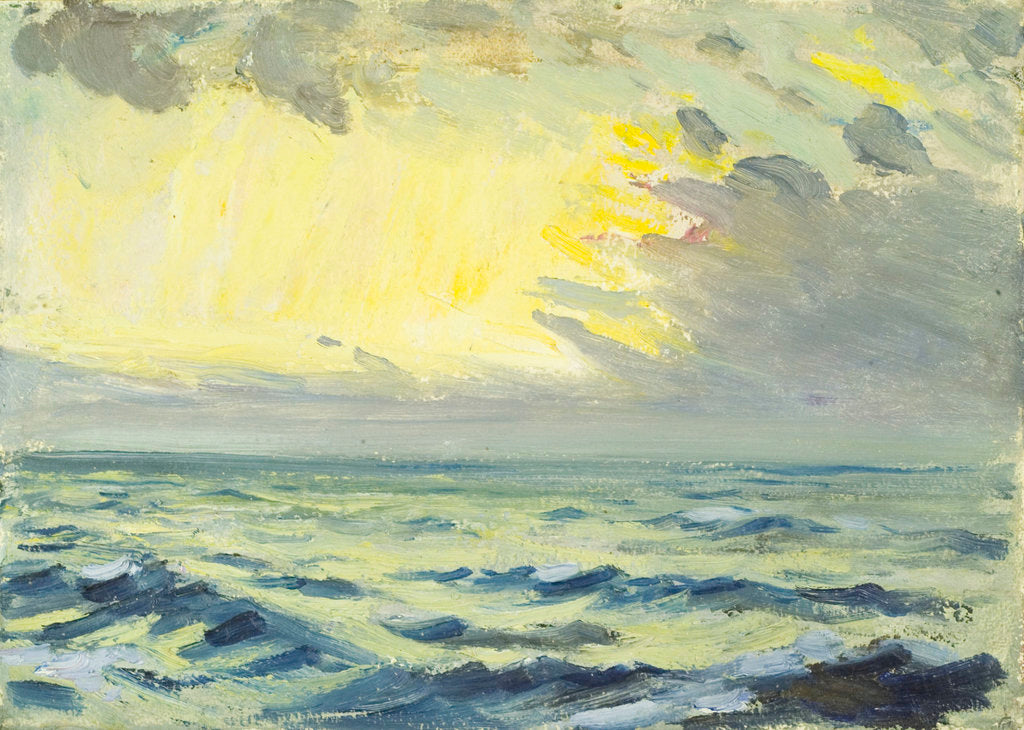 Detail of Seascape from the 'Penaglis M. Hadoulis' by John Everett