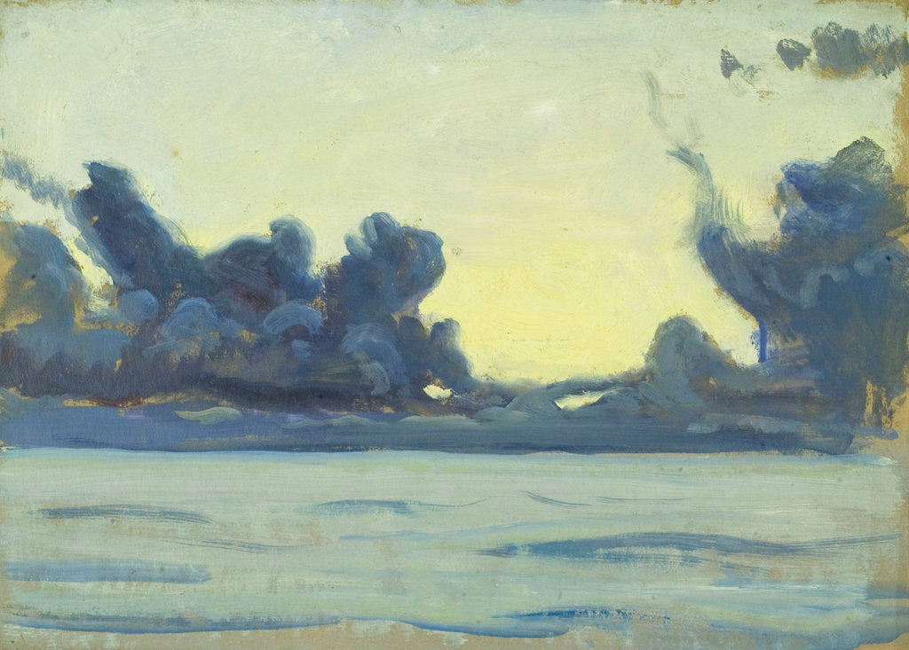 Detail of Seascape from the 'Birkdale' by John Everett