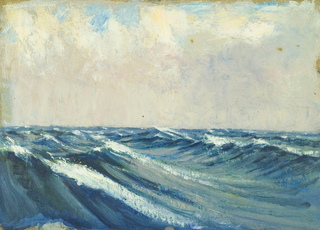 Detail of Seascape from the 'Umberleigh' by John Everett