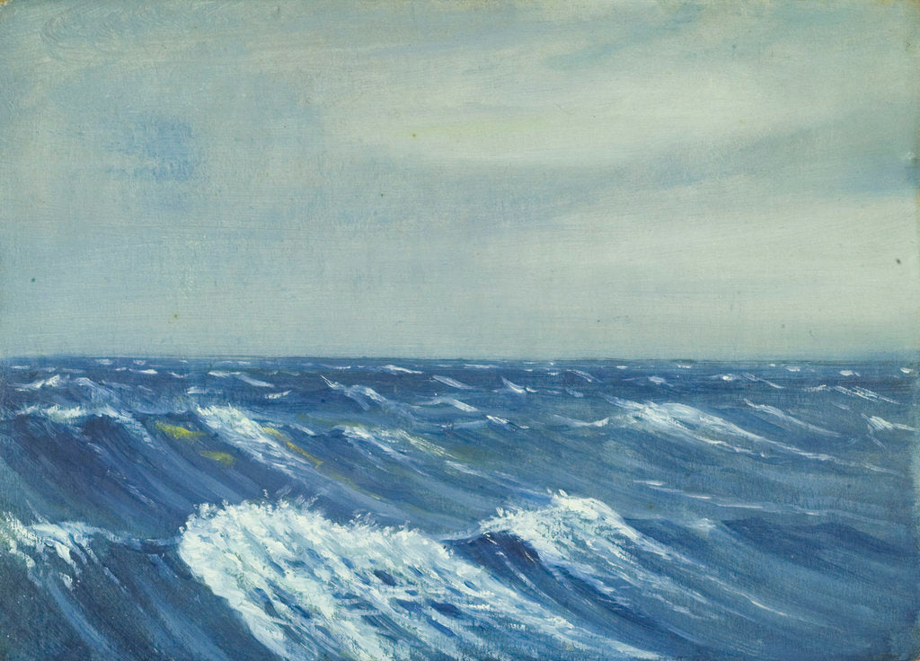 Detail of Seascape from the 'Umberleigh' by John Everett