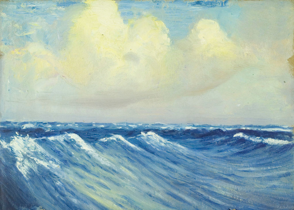Detail of Seascape from the 'Umberleigh' by John Everett