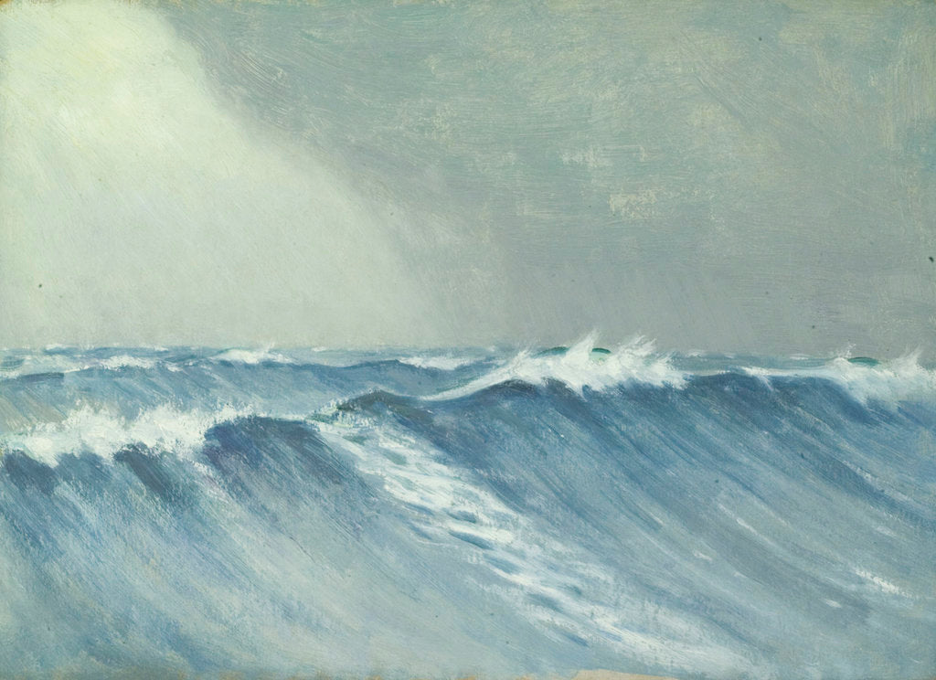 Detail of Seascape from the 'Umberleigh' by John Everett