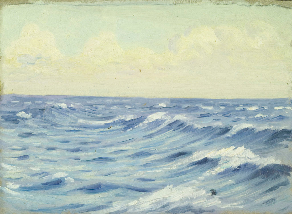Detail of Seascape from the 'Umberleigh' by John Everett