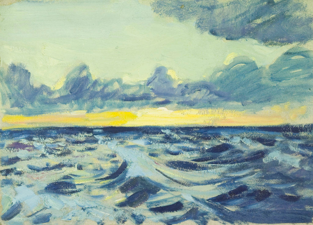 Detail of Seascape from the 'Umberleigh' by John Everett
