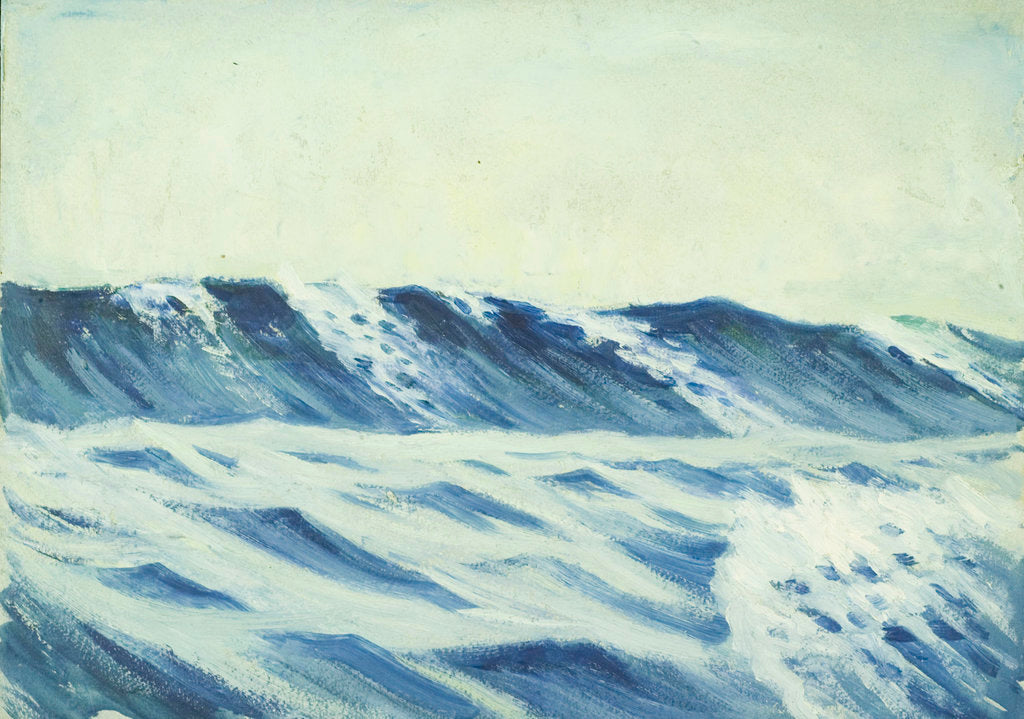 Detail of Seascape from the 'Umberleigh' by John Everett