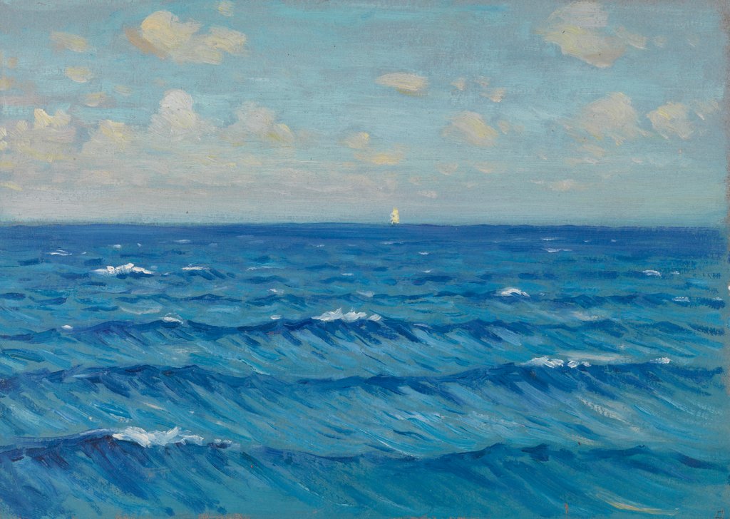 Detail of Seascape from the 'Penaglis M. Hadoulis' by John Everett