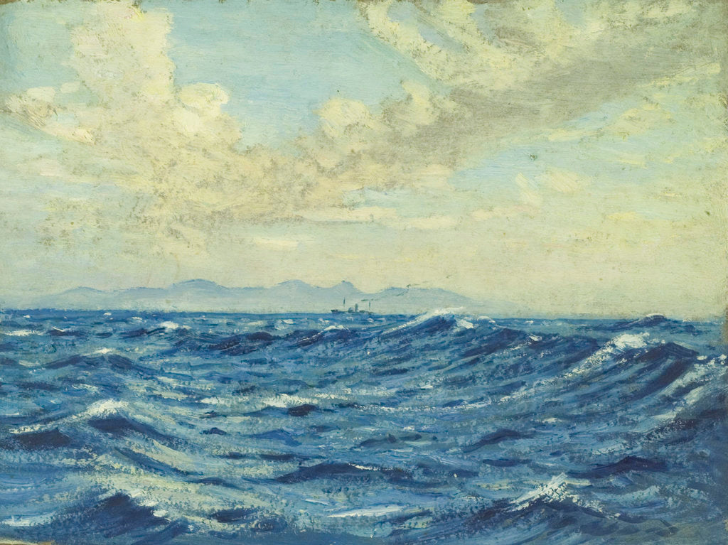 Detail of Seascape from the 'Umberleigh' by John Everett