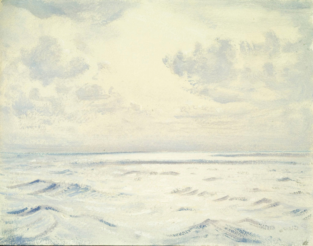 Detail of Seascape from the 'Castilian' by John Everett