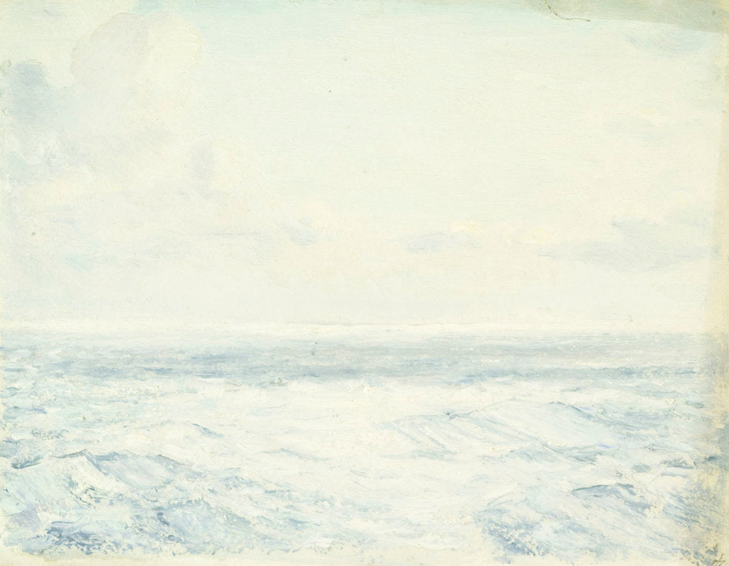 Detail of Seascape from the 'Castilian' by John Everett