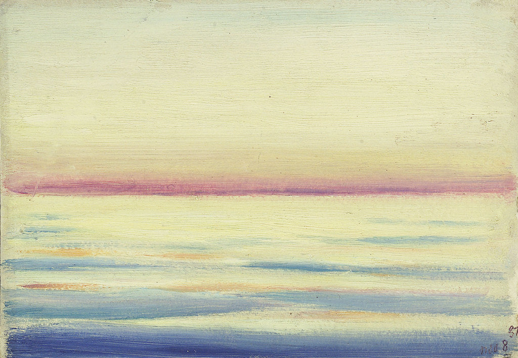 Detail of Seascape from the 'Castilian' by John Everett
