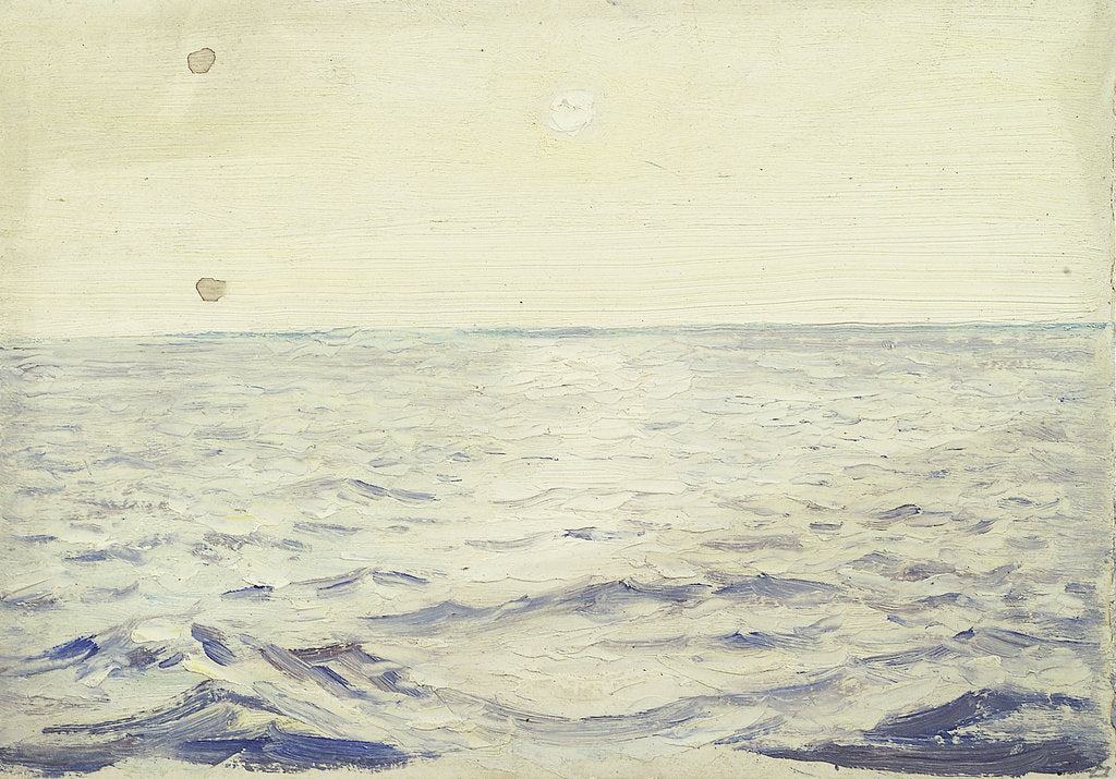 Detail of Seascape from the 'Castilian' by John Everett