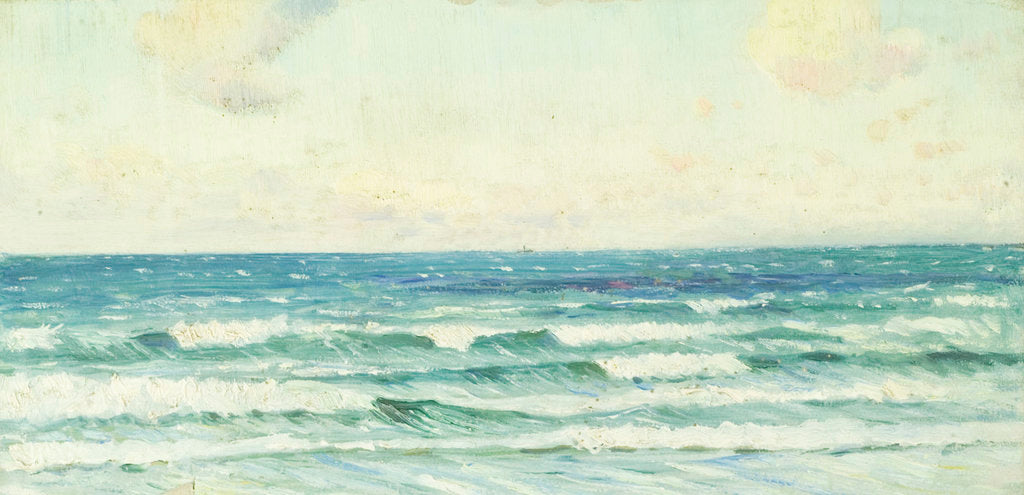 Detail of St Ives, Cornwall by John Everett