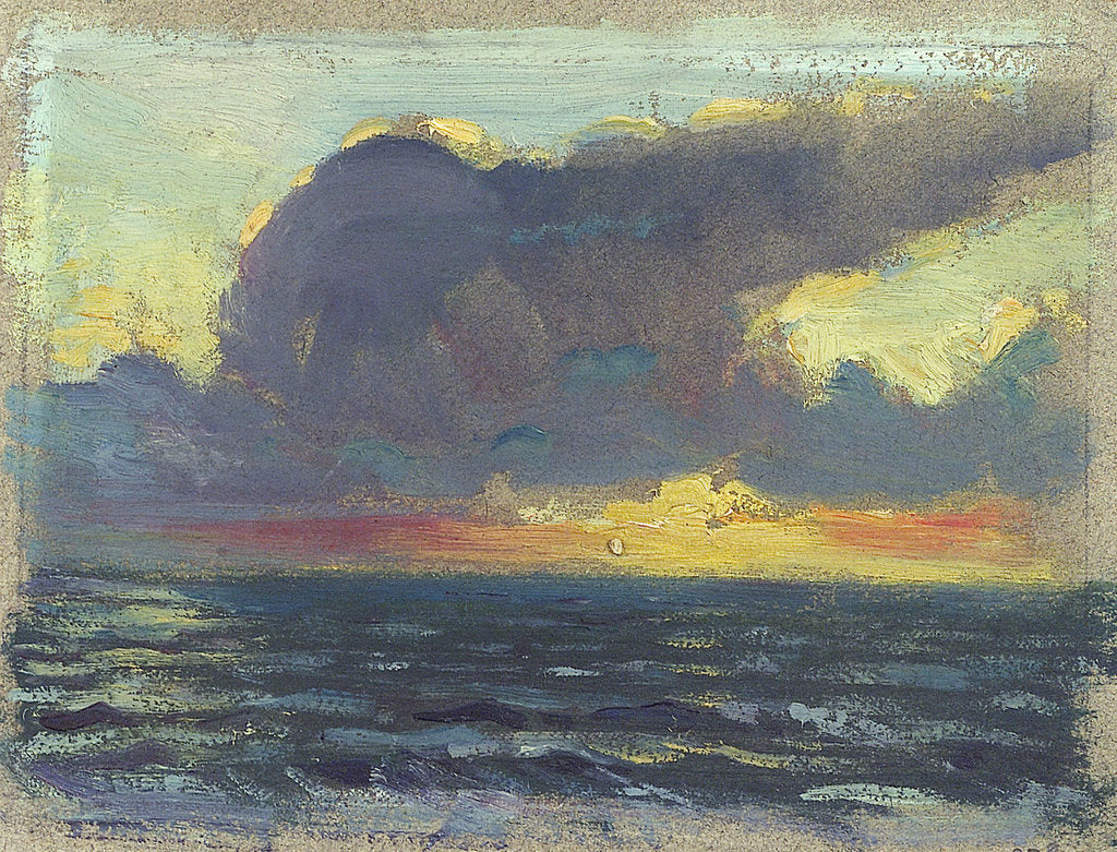 Detail of Seascape by John Everett