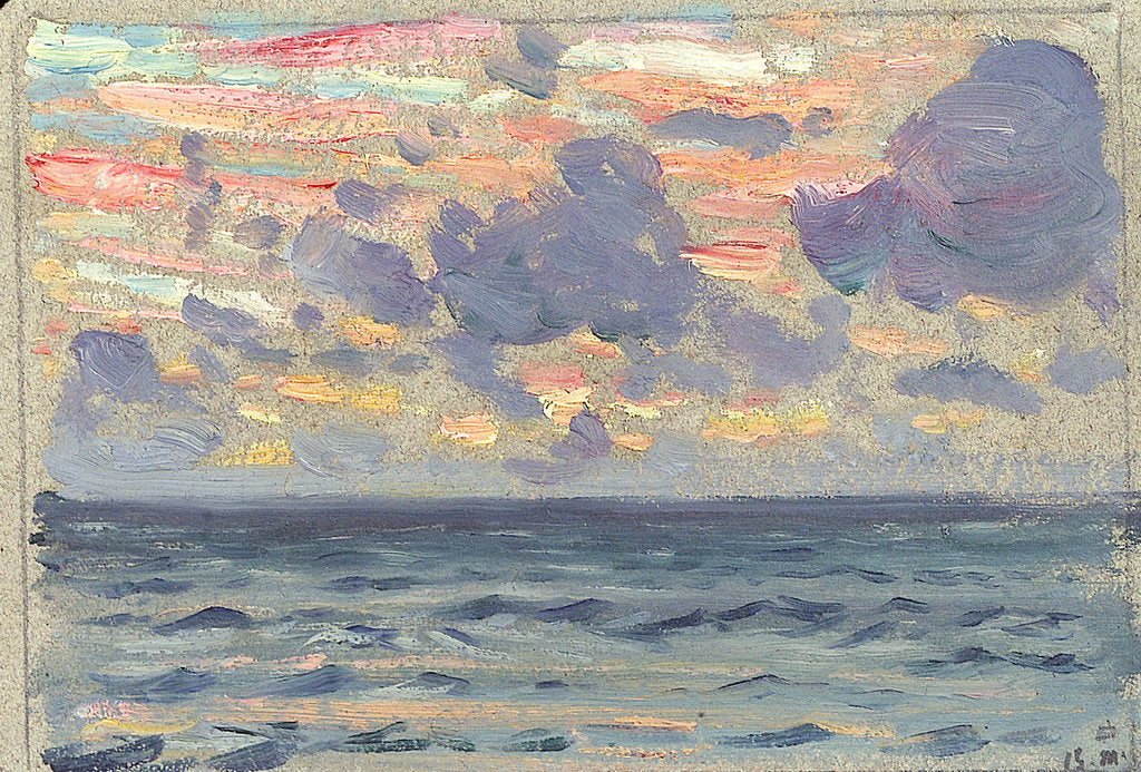 Detail of Seascape by John Everett