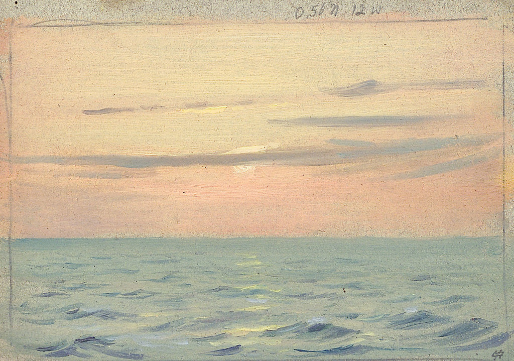 Detail of Seascape by John Everett
