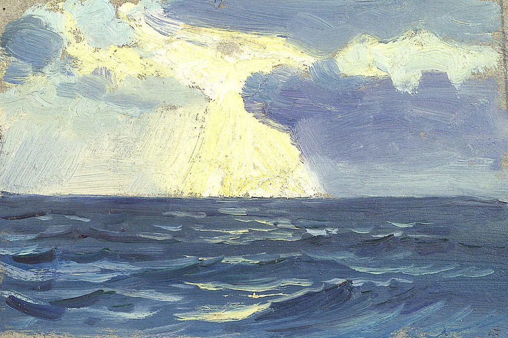 Detail of Seascape by John Everett
