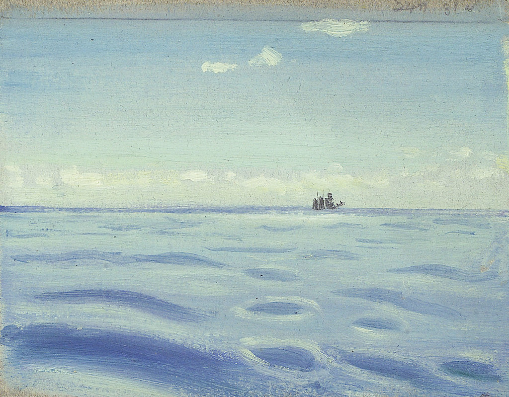 Detail of Seascape near the Tropic of Cancer by John Everett