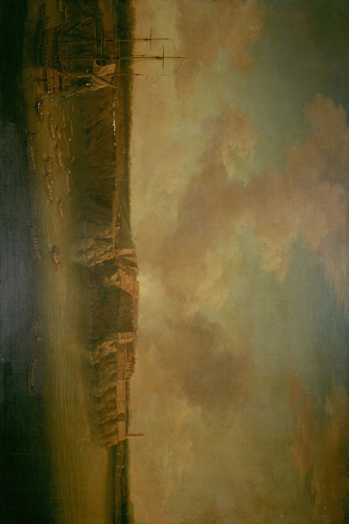 Detail of The capture of Havana: storming of Morro Castle, 30 July 1762 by Dominic Serres the Elder