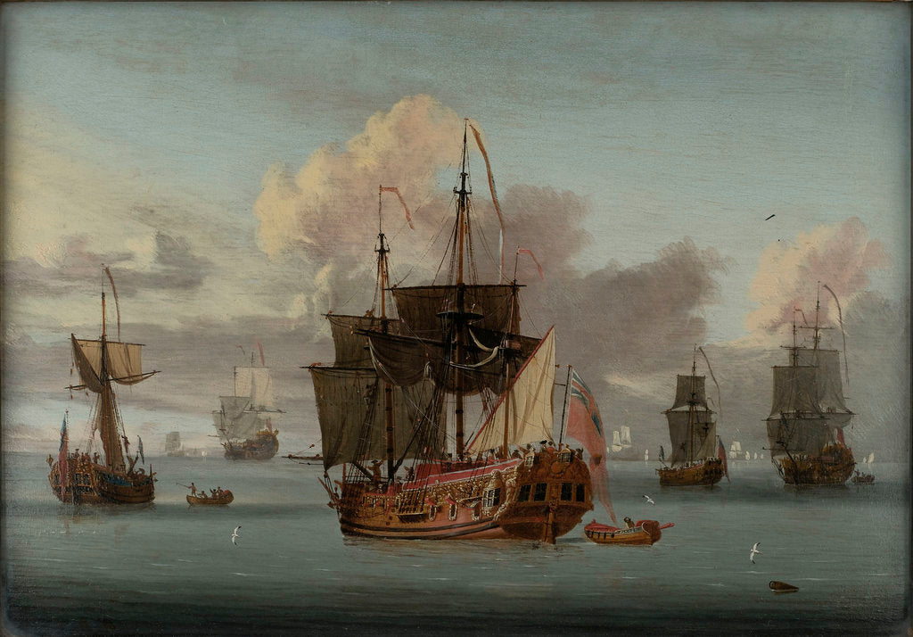 Detail of HMY 'Carolina' by L. de Man