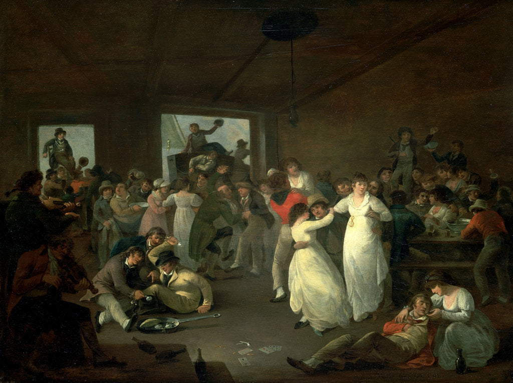Detail of Sailors carousing by Julius Caesar Ibbetson