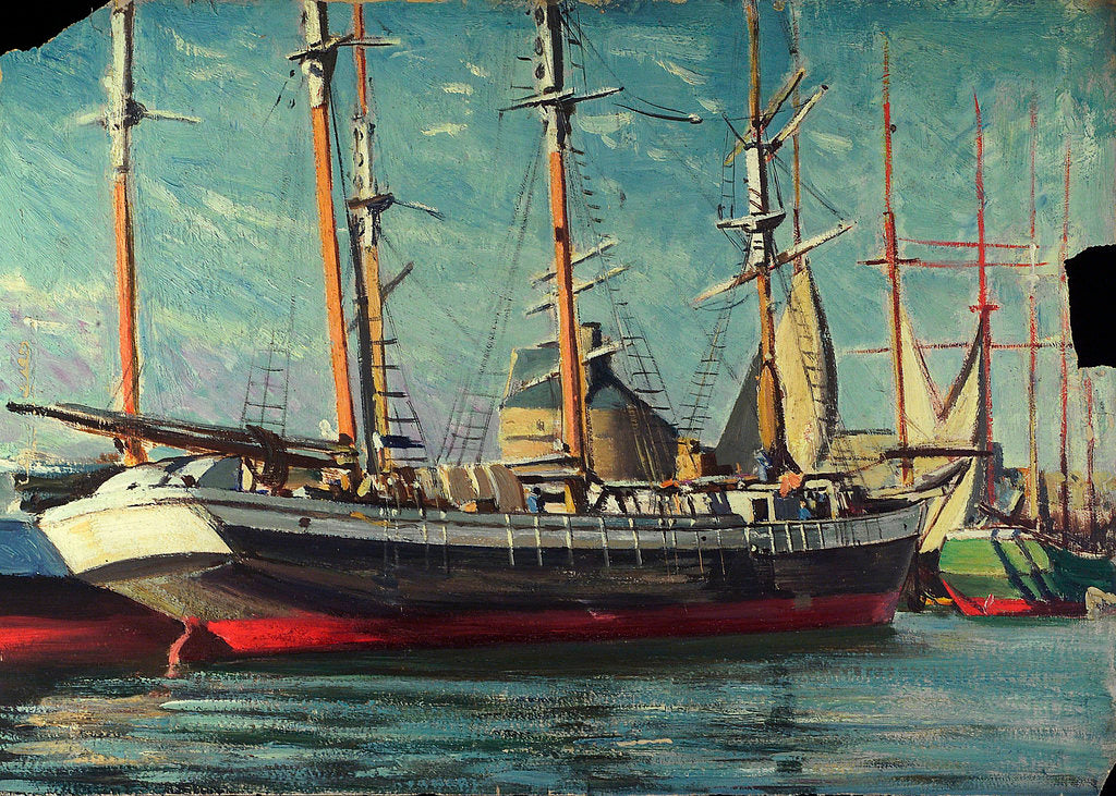 Detail of A barquetine by John Everett