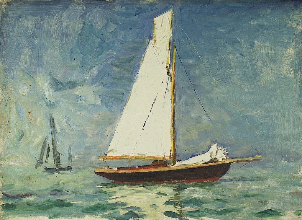 Detail of Yachting at Cowes by John Everett