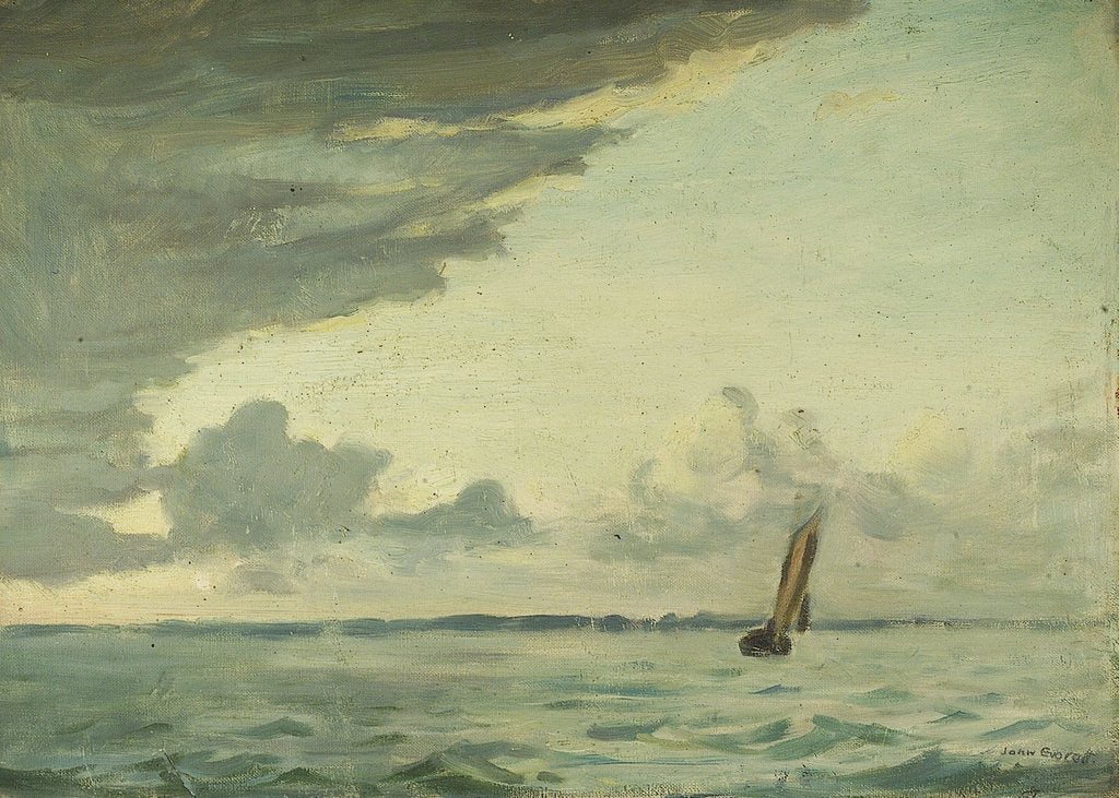 Detail of Yachting at Cowes by John Everett