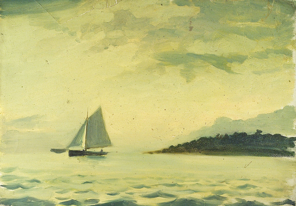 Detail of Yachting at Cowes by John Everett