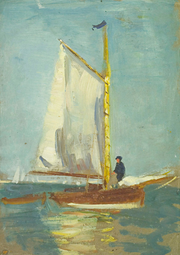 Detail of Yachting at Cowes by John Everett