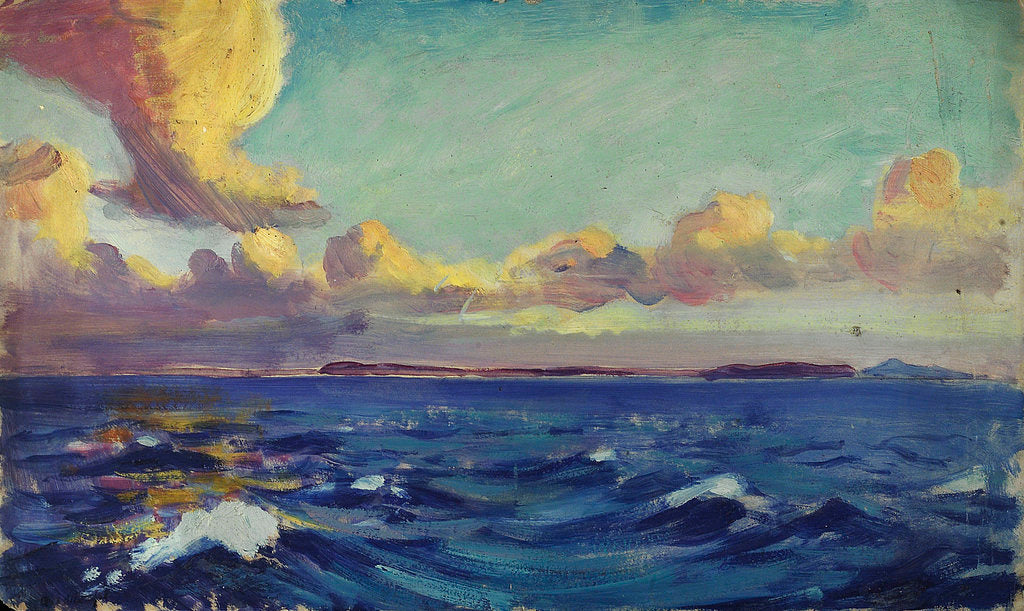 Detail of Seascape by John Everett