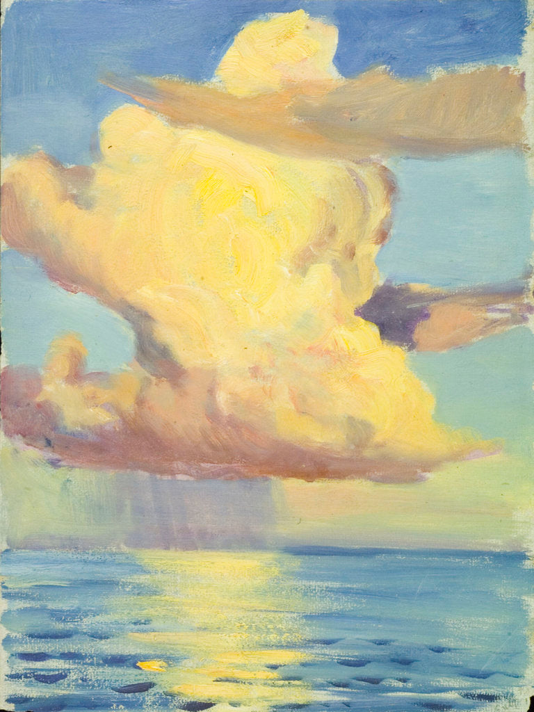 Detail of Seascape by John Everett