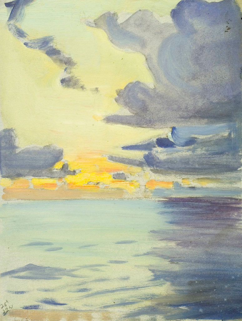 Detail of Seascape by John Everett