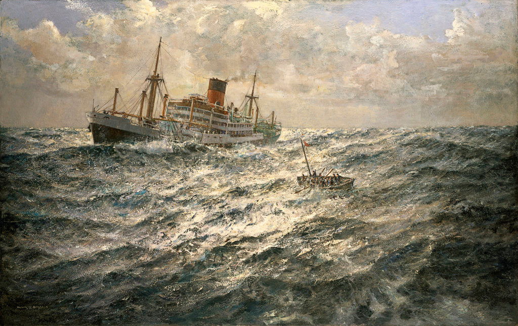 Detail of The brotherhood of seamen by Arthur James Wetherall Burgess