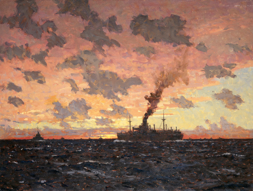 Detail of A lame duck by Norman Wilkinson