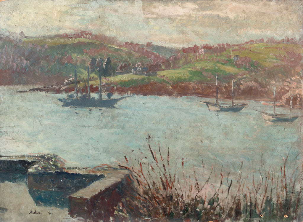 Detail of Helford River, Cornwall by Lord Methuen
