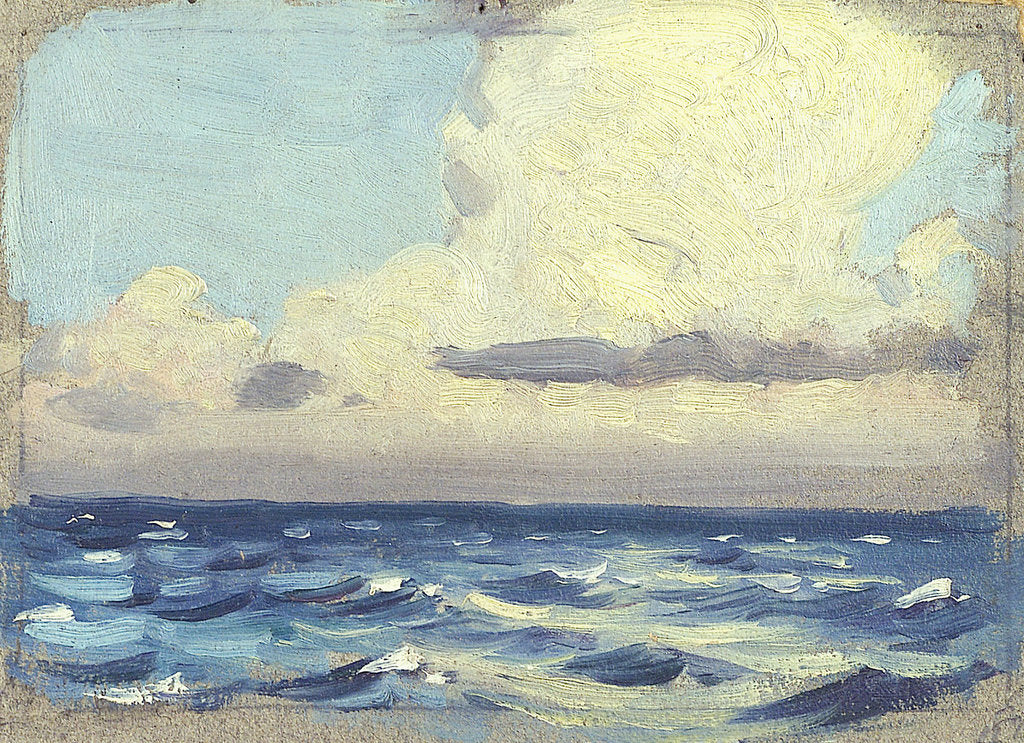 Detail of Seascape by John Everett